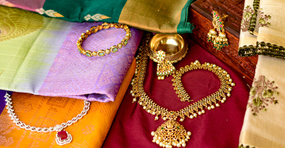 How to Match Jewellery with Sarees | Expert Styling Guide by Srinitha