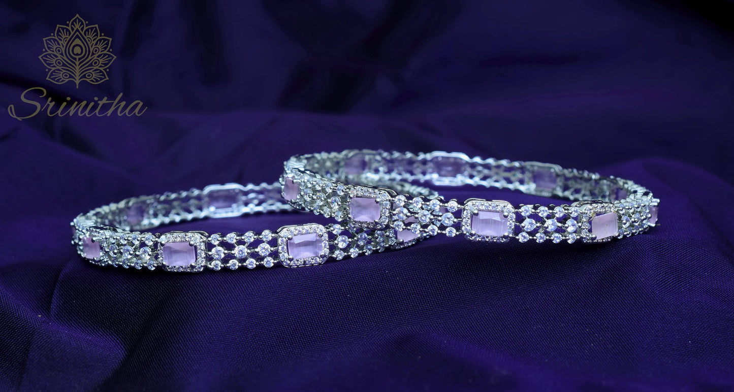 Tārā Rekha – Rose Prism Bangles