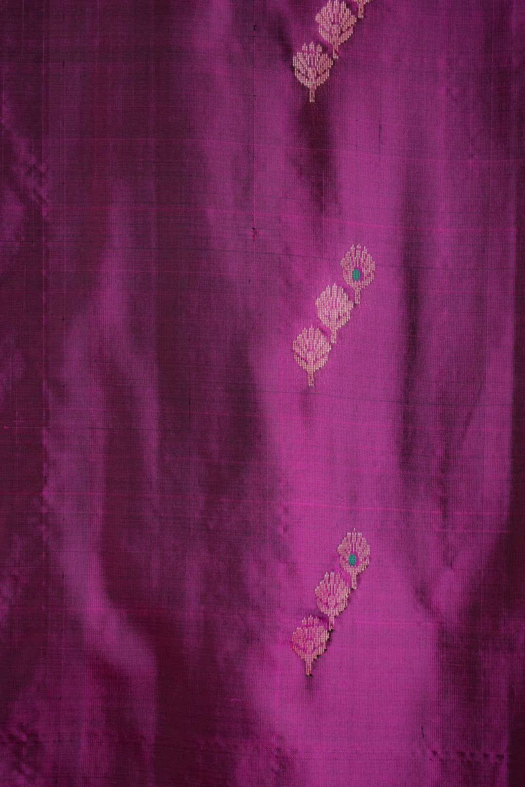 Indraneela – Soft Uppada in Plum and Royal Blue
