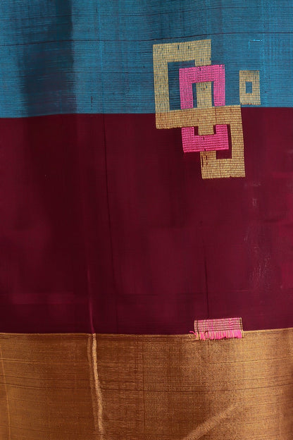 Neelaveni – Pure Uppada Silk with Technique Butta