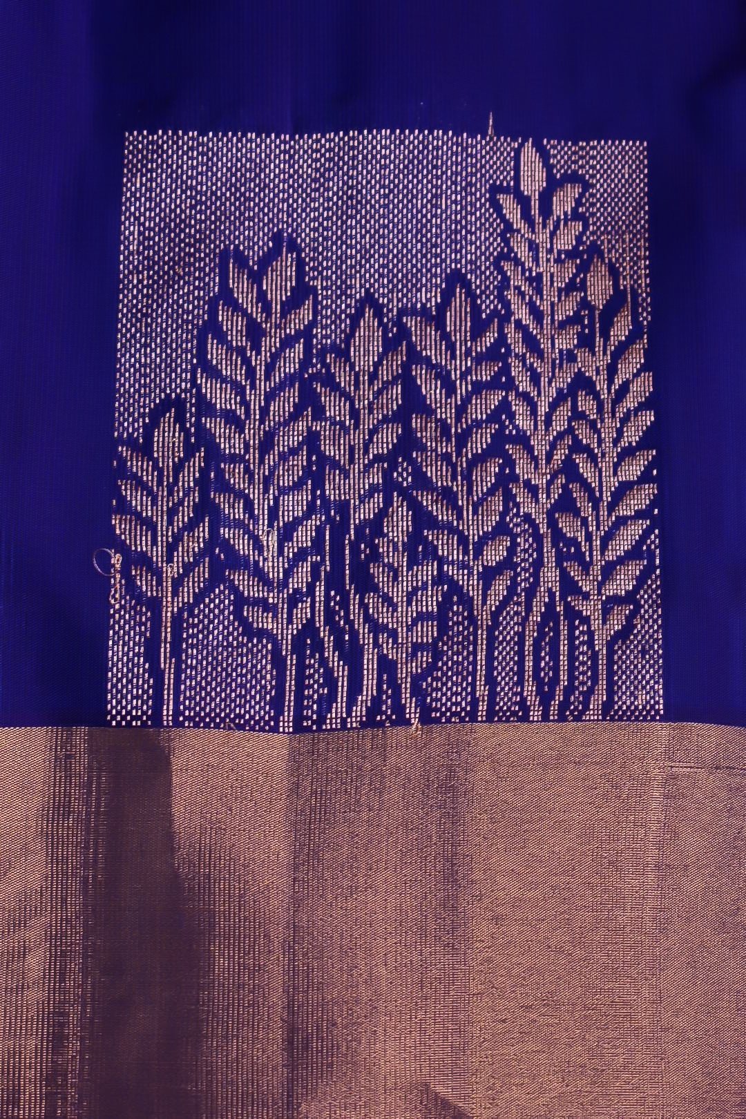 Sapphire Marigold – Pure Uppada Soft Silk Saree