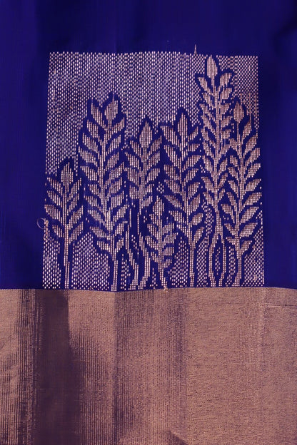Sapphire Marigold – Pure Uppada Soft Silk Saree