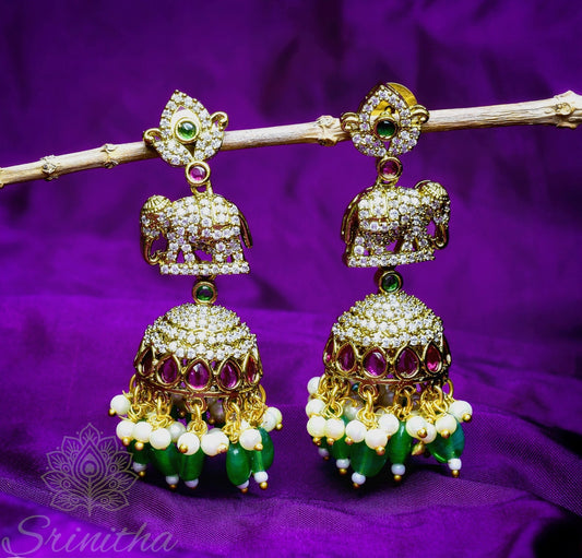 Gaja Vilāsa – Heritage Elephant Jhumka