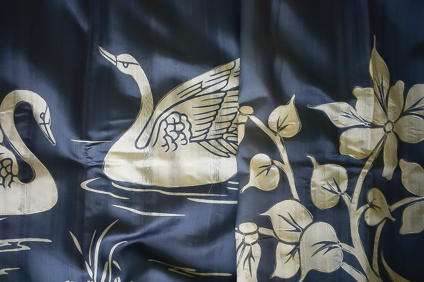 Shaaradha – Tussar Art in Twilight Grey